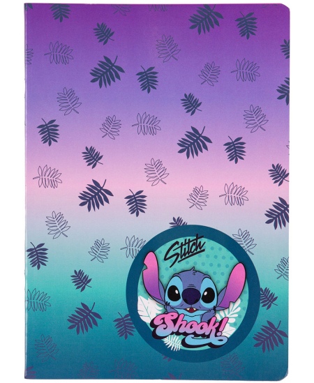 Burtnīca līnijās DISNEY Stitch Blue Nr. 2, A5, 32 lapas, 70 gsm