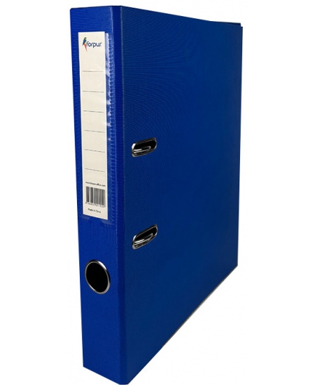 Segtuvas FORPUS, standarta, A4, 50 mm, zils