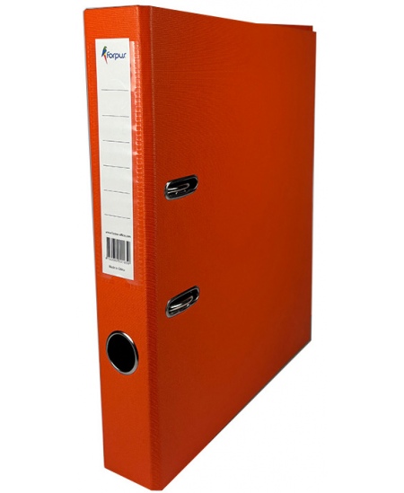 Segtuvas FORPUS, standarta, A4, 70 mm, oranžs