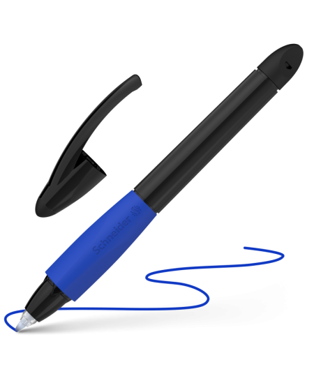 Pildspalva SCHNEIDER Base Ball, melns un zils korpuss