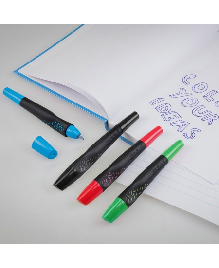 Pildspalva SCHNEIDER Breeze, melns korpuss