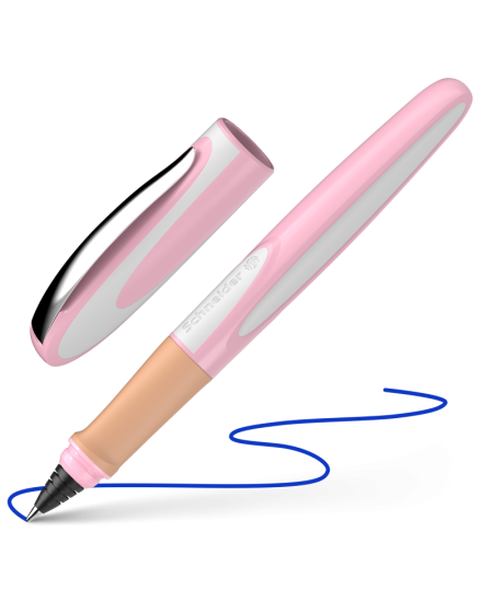 Pildspalva SCHNEIDER Ray, rozā un balts korpuss