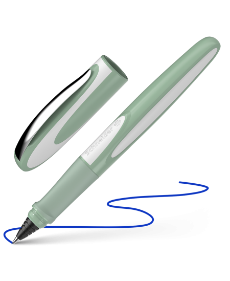 Rakstāmpildspalva SCHNEIDER Ray, zaļgani balts korpuss