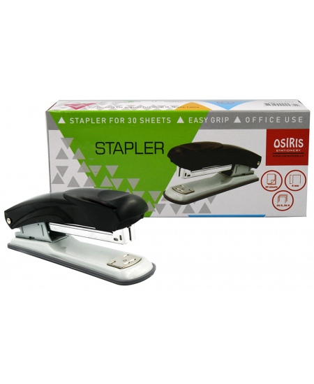 Skavotājs OSIRIS, līdz 30 lapām, melns