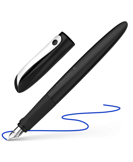 Tintes pildspalva Wavy, melns korpuss