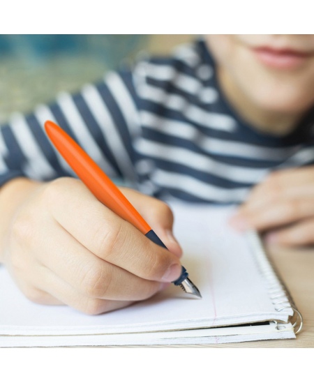 Tintes pildspalva Wavy, tirkīza korpuss