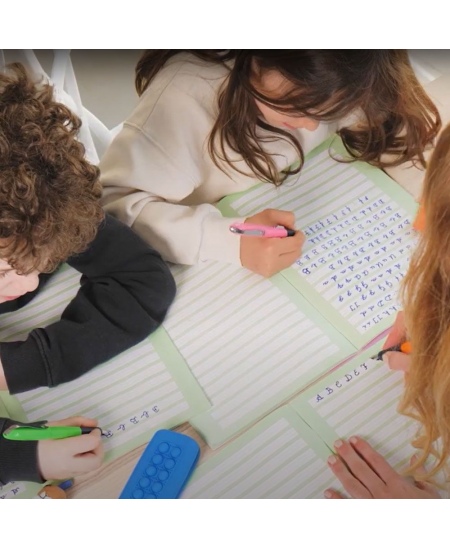 Tintes pildspalva Wavy, rozā korpuss