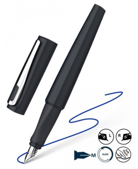 Tintes pildspalva Tomo, melns korpuss