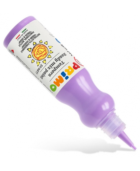 Guaša ergonomiskā pudelītē PRIMO, ceriņu krāsā, 50 ml