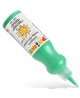 Guaša ergonomiskā pudelītē PRIMO, zaļā krāsā, 50 ml
