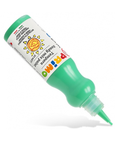 Guaša ergonomiskā pudelītē PRIMO, zaļā krāsā, 50 ml