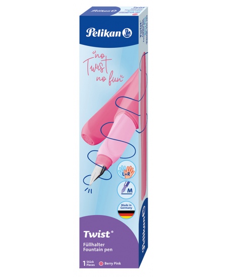 Tintes pildspalva PELIKAN Twist, Berry Pink