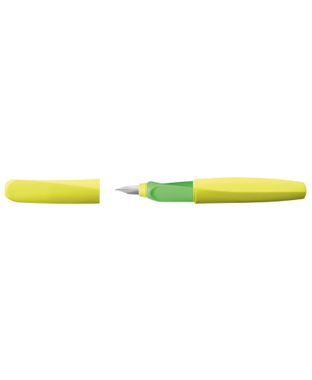 Tintes pildspalva PELIKAN Twist, Neon Yellow