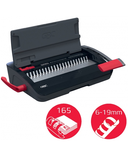Iesiešanas iekārta ar plastmasas spirālēm GBC CombBind CB12