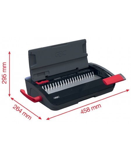 Iesiešanas iekārta ar plastmasas spirālēm GBC CombBind CB12