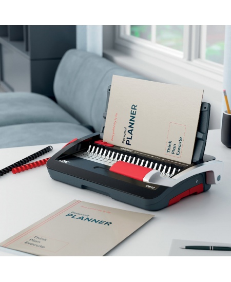 Iesiešanas iekārta ar plastmasas spirālēm GBC CombBind CB12