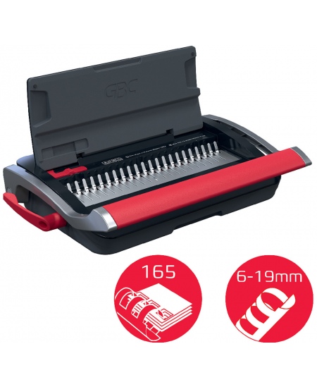 Iesiešanas iekārta ar plastmasas spirālēm GBC CombBind CB15