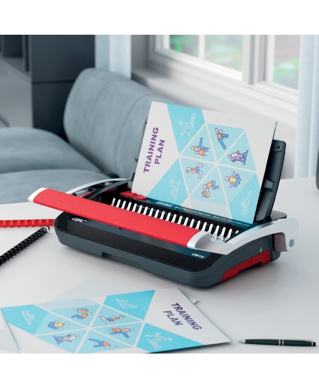 Iesiešanas iekārta ar plastmasas spirālēm GBC CombBind CB15