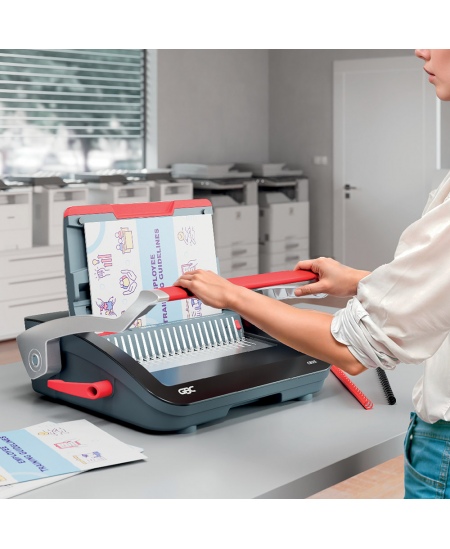 Iesiešanas iekārta ar plastmasas spirālēm GBC CombBind CB25E