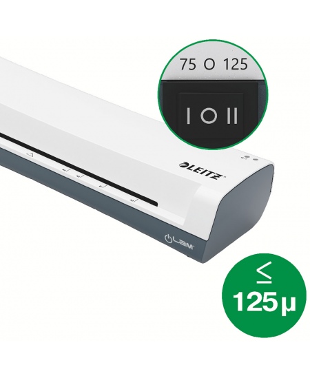 Laminēšanas aparāts Leitz iLAM Home A3, baltā krāsā