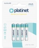 Baterijas PLATINET Alkaline LR03 (AAA), 4 gab.