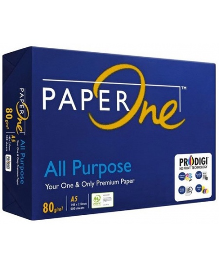Papīrs PAPER ONE ALL Purpose 80 g/m2, A5, 500 lapas