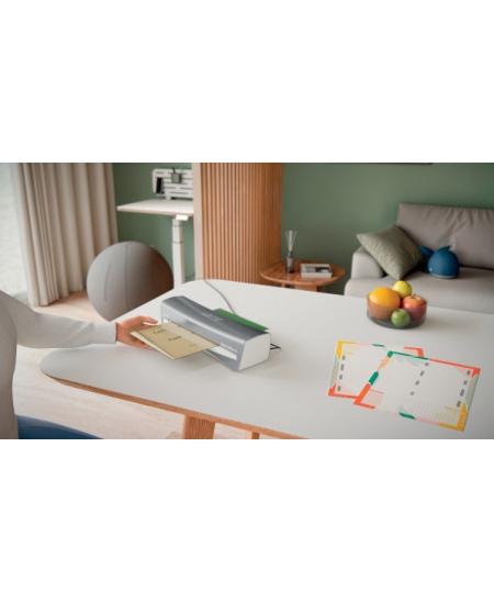 Laminēšanas aparāts LEITZ Home Office A4, pelēkā krāsā