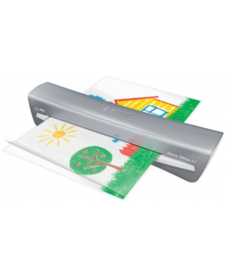 Laminēšanas aparāts LEITZ Home Office A3, pelēkā krāsā