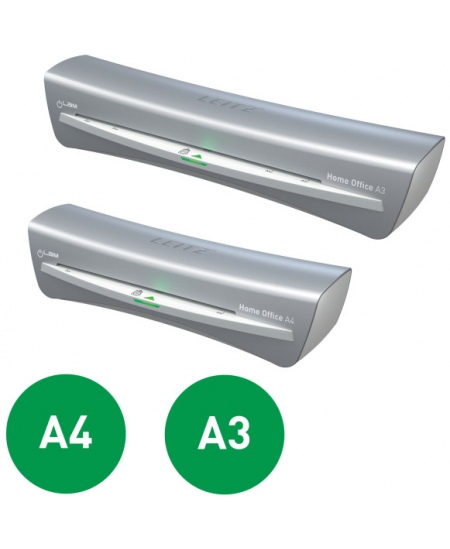Laminēšanas aparāts LEITZ Home Office A3, pelēkā krāsā