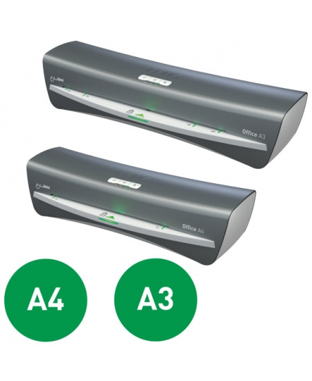 Laminēšanas aparāts LEITZ Office A4, sudraba krāsā