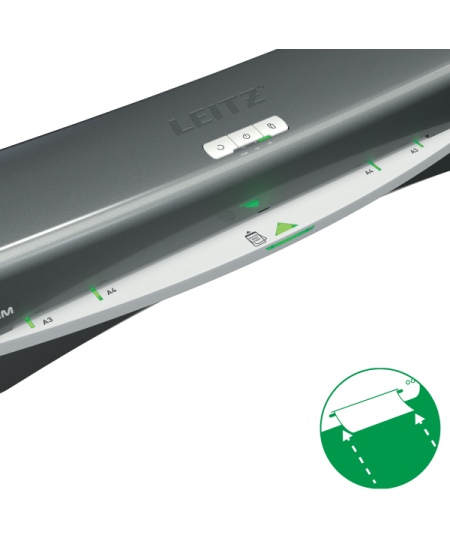 Laminēšanas aparāts LEITZ Office A3, sudraba krāsā