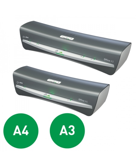 Laminēšanas aparāts LEITZ Office A3, sudraba krāsā