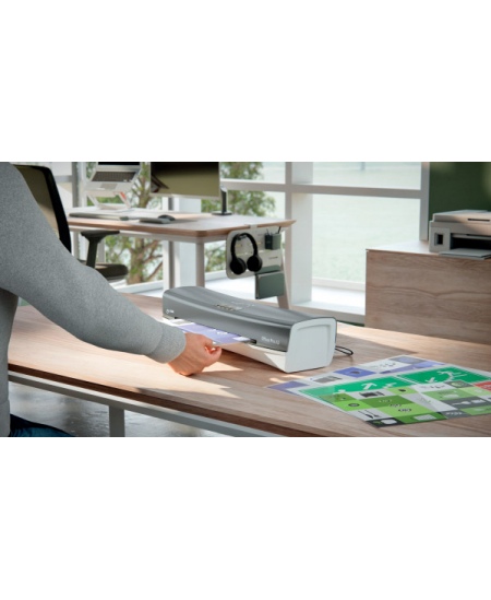 Laminēšanas aparāts LEITZ OfficePro A3, sudraba krāsā