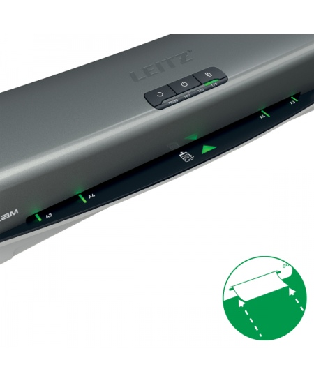 Laminēšanas aparāts LEITZ OfficePro A3, sudraba krāsā