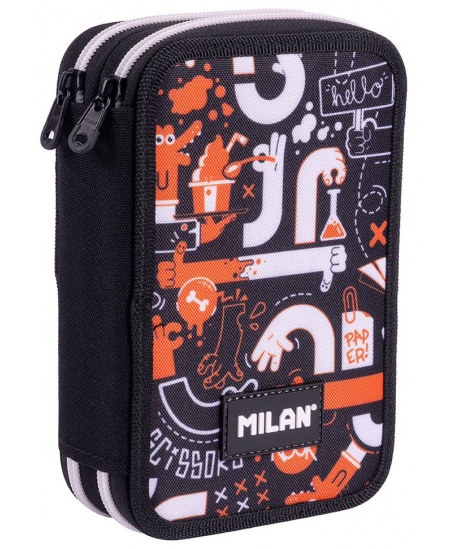 Penālis MILAN Fingers, divu nodalījumu, pildīts