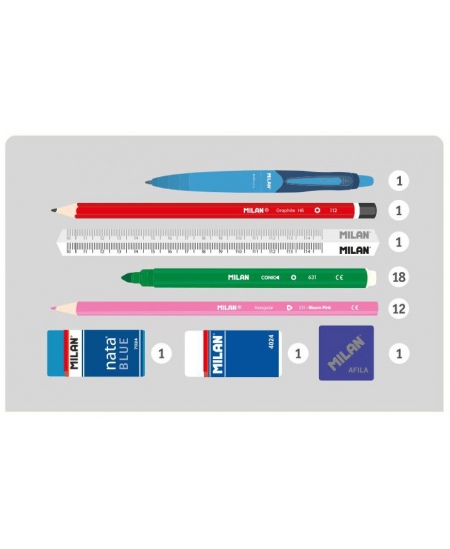 Penālis MILAN Tangled Monkeys, divu nodalījumu, pildīts