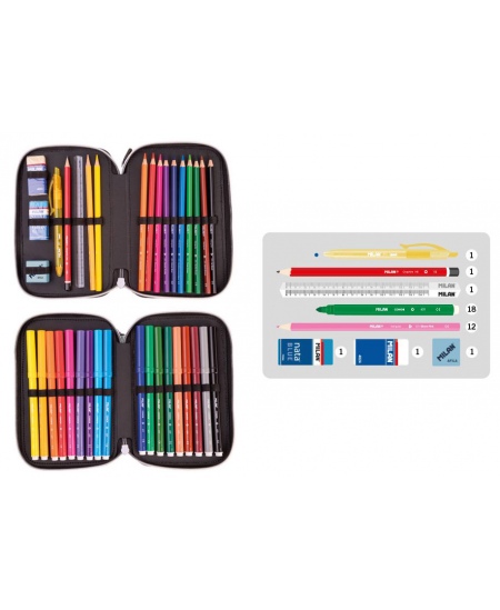 Penālis MILAN Aliens, divu nodalījumu, pildīts