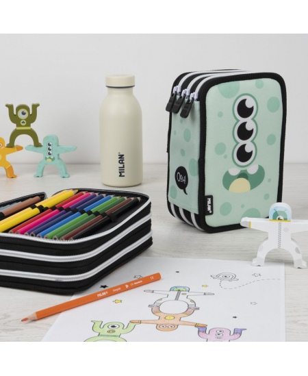 Penālis MILAN Aliens, trīs nodalījumu, pildīts