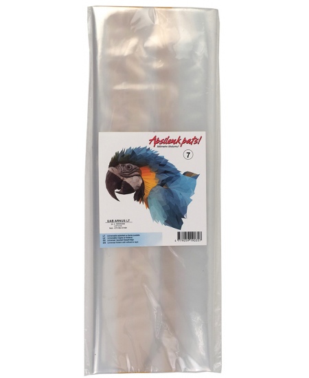 Līmējamie universālie vāki Apsilenk pats, 32x50 cm, 7 gab.