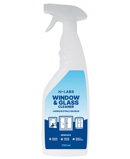 Logu un stiklu tīrīšanas līdzeklis HI-LABS, 750 ml