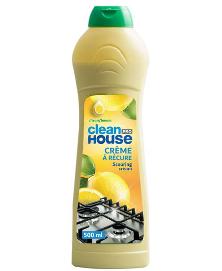 Tīrīšanas pieniņš CLEAN HOUSE, ar citronu aromātu, 750 ml