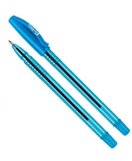Lodīšu pildspalva FOROFIS DOKUMENT, 1 mm, zils korpuss, zila