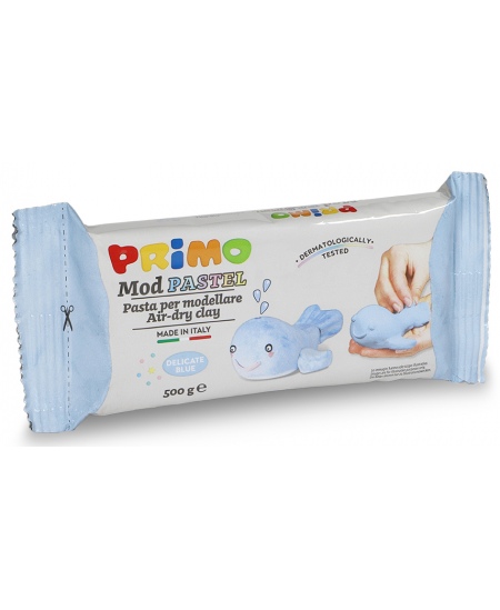 Māls PRIMO, pasteļzilā krāsā, 500 g