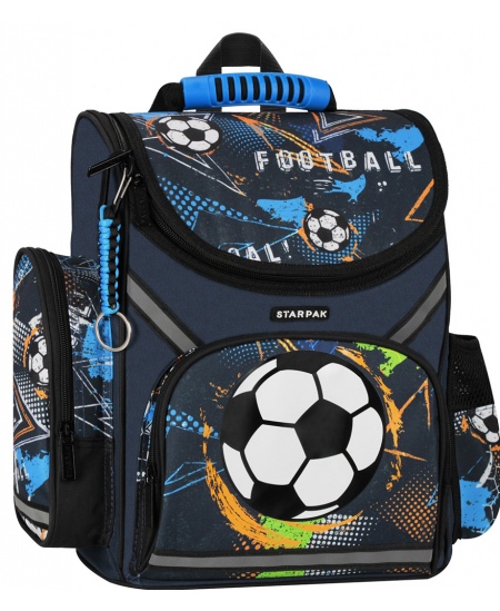 Mugursoma STARPAK Football Blue