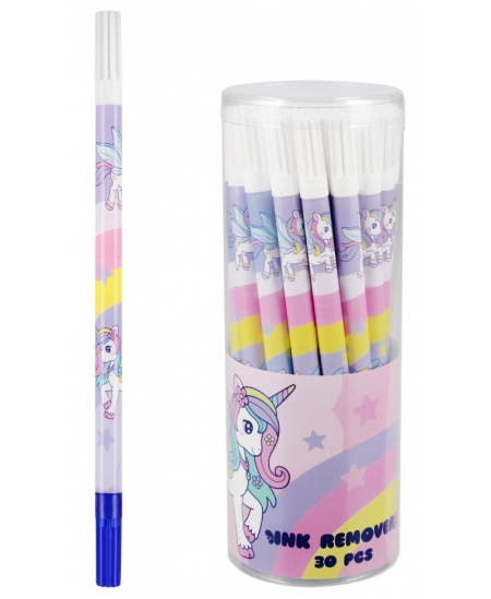 Tintes dzēšamais rakstāmpildspalva STARPAK Unicorn, divpusēja