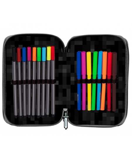 Penālis PASO Minecraft, trīs nodalījumu, pildīts