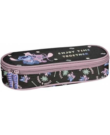 Penālis PASO Disney Stitch, rozā, viena nodalījuma