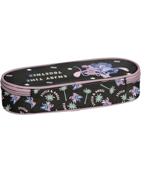 Penālis PASO Disney Stitch, rozā, viena nodalījuma