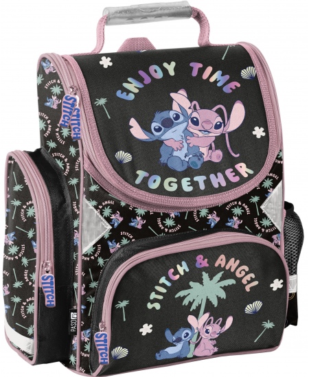 Mugursoma sākumskolēniem PASO Disney Stitch&Angel