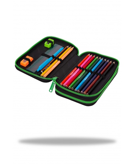 Penālis COOLPACK Kids From The Block, divu nodalījumu, pildīts